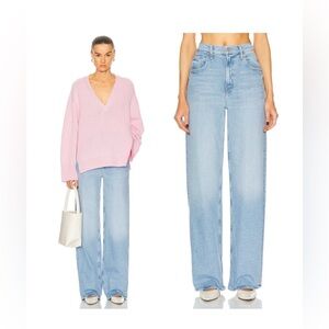 MOTHER High Waisted Spinner Zip Heel Jeans — Size 25 (Like New!)